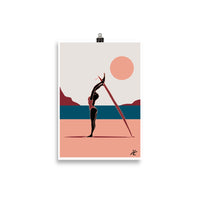 Impresión digital "SURYA NAMASKAR"