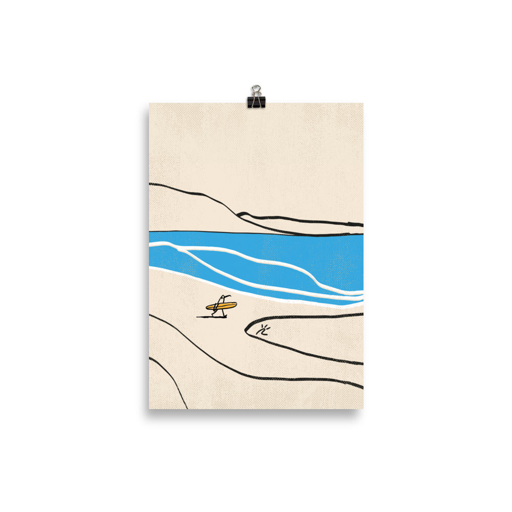 Impresión digital "FREE AS A SEAGULL"