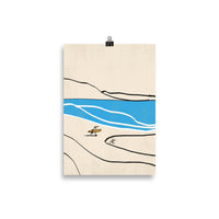 Impresión digital "FREE AS A SEAGULL"