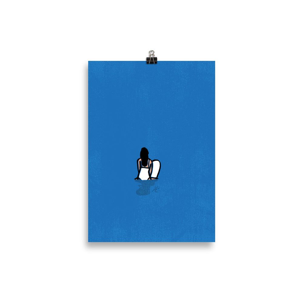 Impresión digital "SOLITUDE"