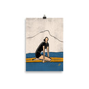 Impresión digital "BLUE MOUNTAIN"