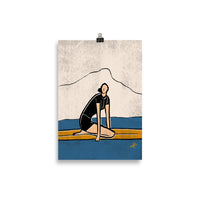 Impresión digital "BLUE MOUNTAIN"