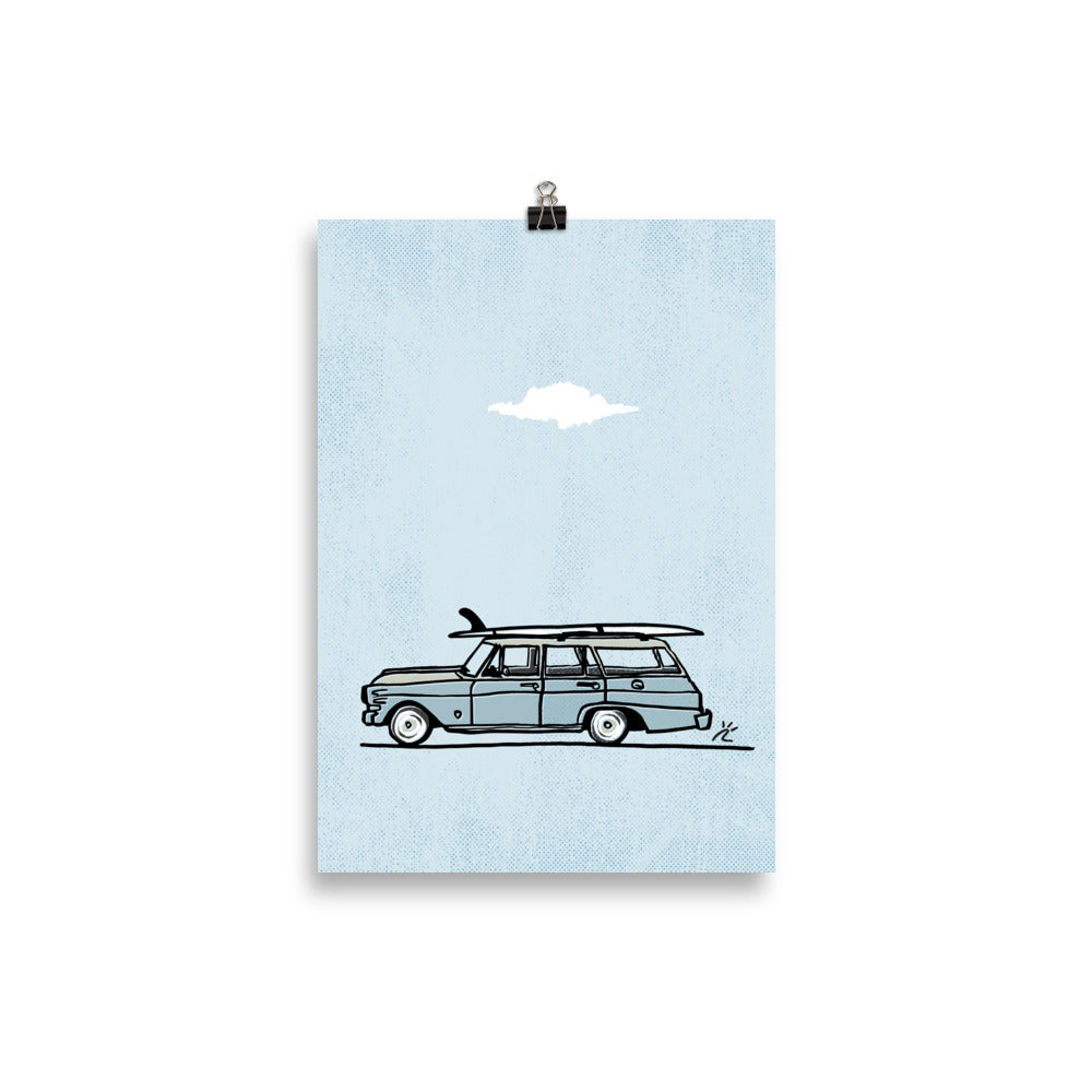 Impresión digital "Cloudy Day"