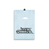 Impresión digital "Cloudy Day"