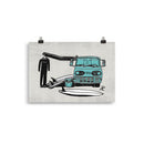 Impresión digital "Free days"