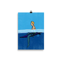 Impresión digital "FREE SURF"