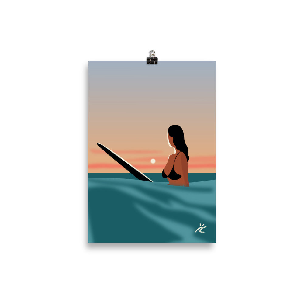 Impresión digital "BYE"