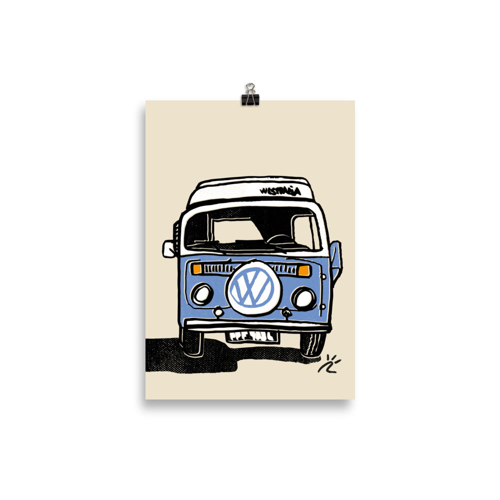 Impresión digital "Love your van"