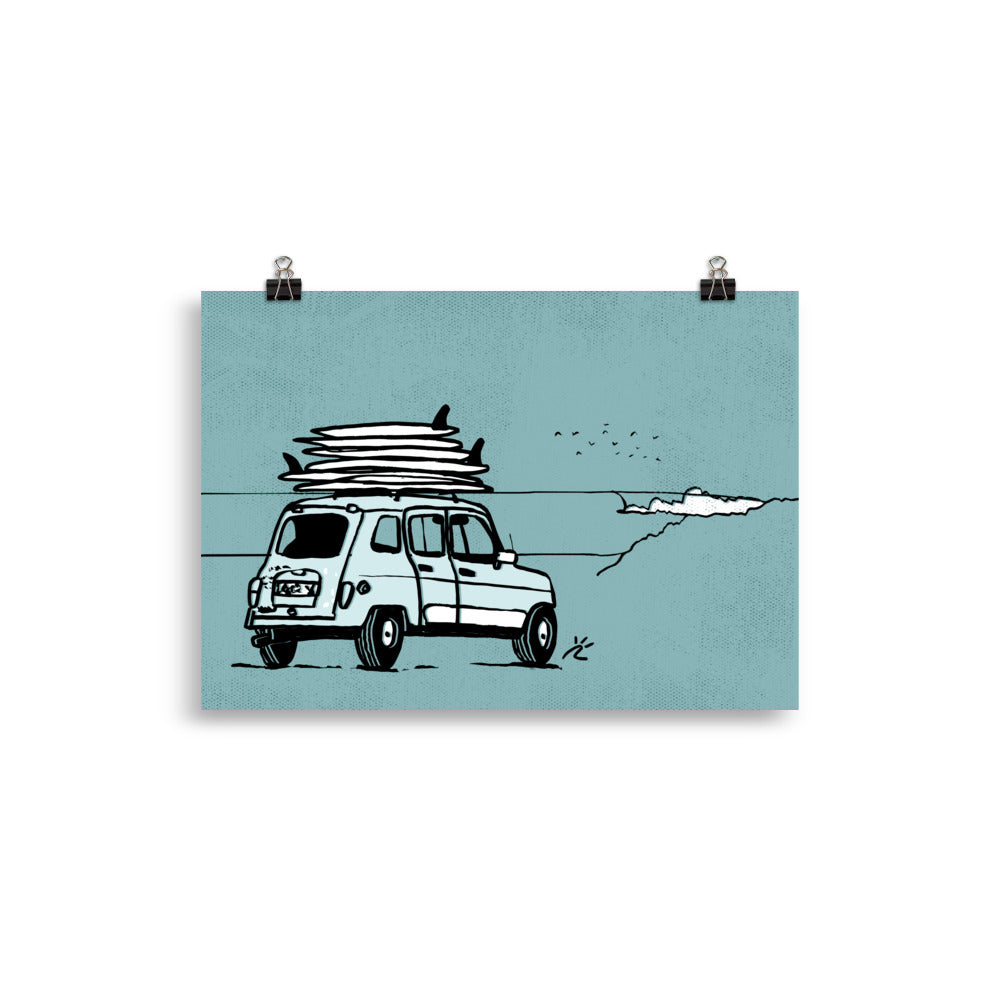 Impresión digital "Moroccan Surf Adventures"