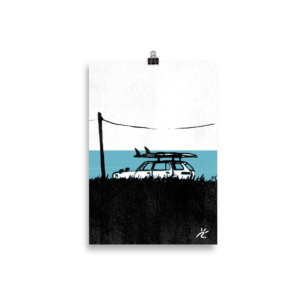 Impresión digital "Your destination"