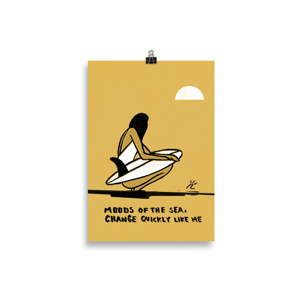 Impresión digital "Moods of the sea"