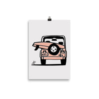 Impresión digital "Extra luggage"