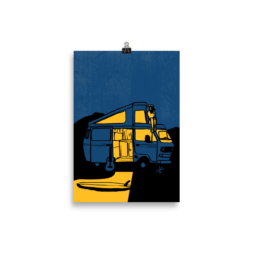 Impresión digital "The songs writer"