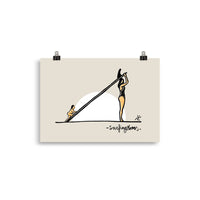 Impresión digital "Surfing Moms"