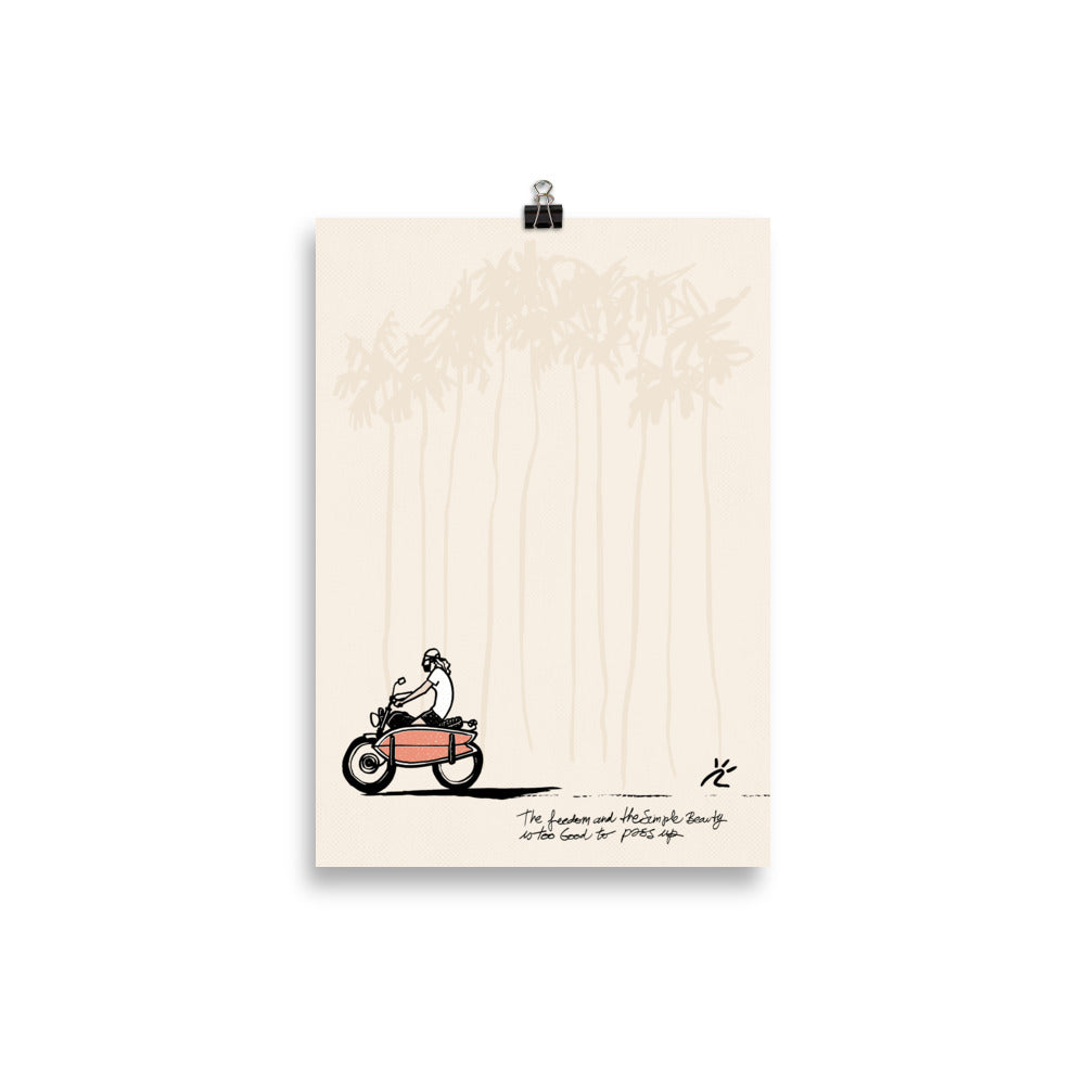 Impresión digital "Into the Wild"