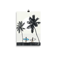 Impresión digital "Twins"