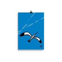 Impresión digital "Crossed lines"