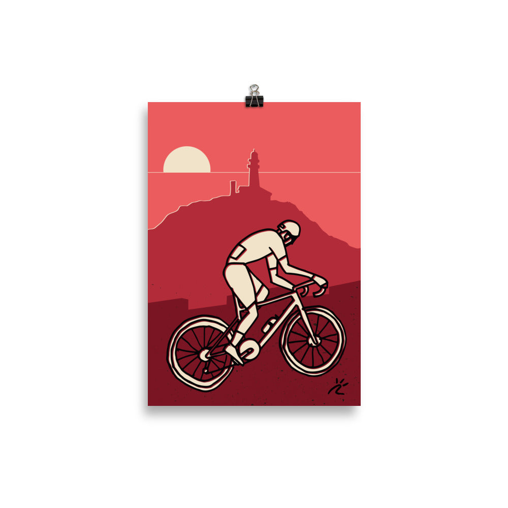 Impresión digital "Ride to the Sun"