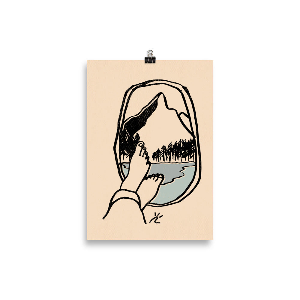 Impresión digital "Favorite View · Mountain"