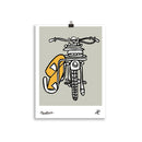 Impresión digital "TWINBIKE"