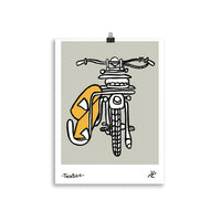 Impresión digital "TWINBIKE"