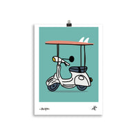 Impresión digital " VESPA"