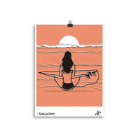 Impresión digital "SEE US SOON"