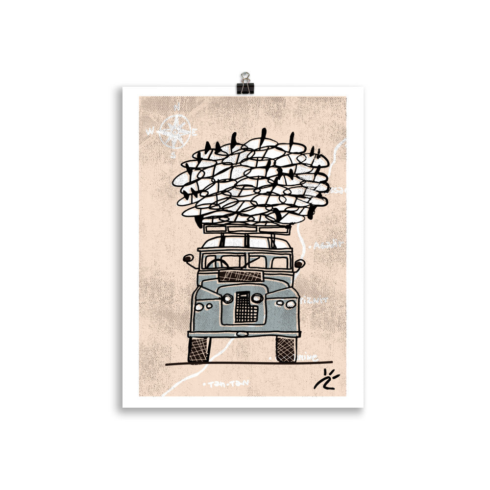 Impresión digital "MOROCCO VIBES"