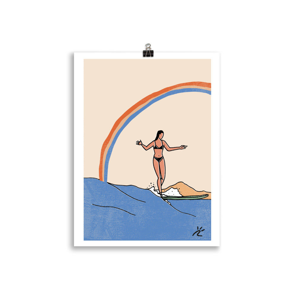 Impresión digital "Under the sky"