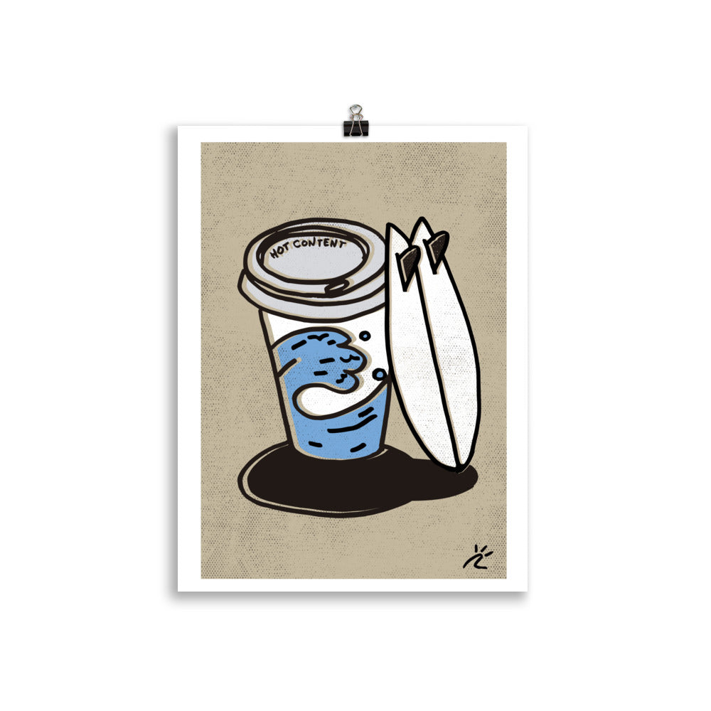 Impresión digital "Hot Content"