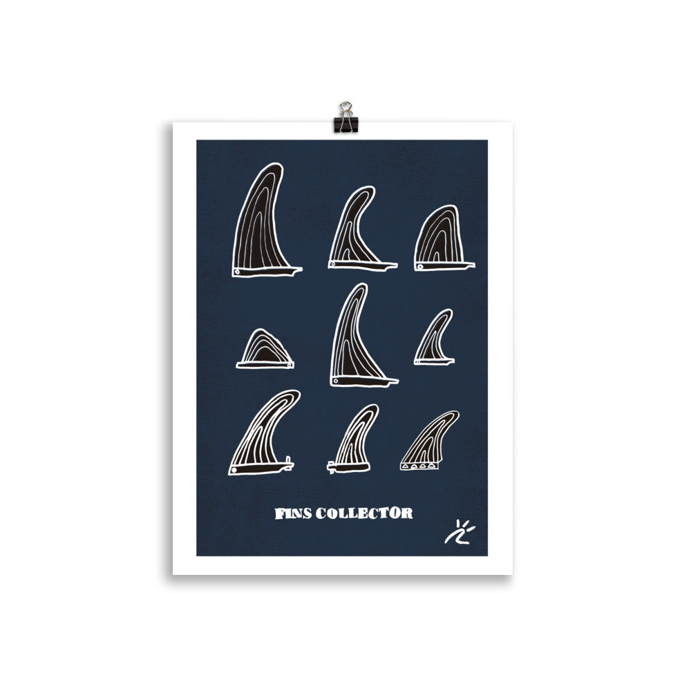 Impresión digital "Fins Collector"