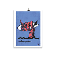 Impresión digital "Octopus passion"