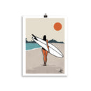 Impresión digital "Sand Walk"