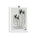 Impresión digital "Cactus"