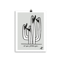 Impresión digital "Cactus"