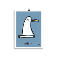 Impresión digital "Seafin"