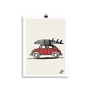 Impresión digital "Surfer Beetle"