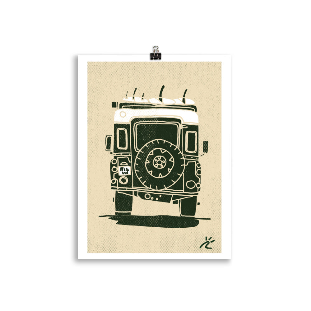 Impresión digital "Backside"