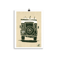 Impresión digital "Backside"