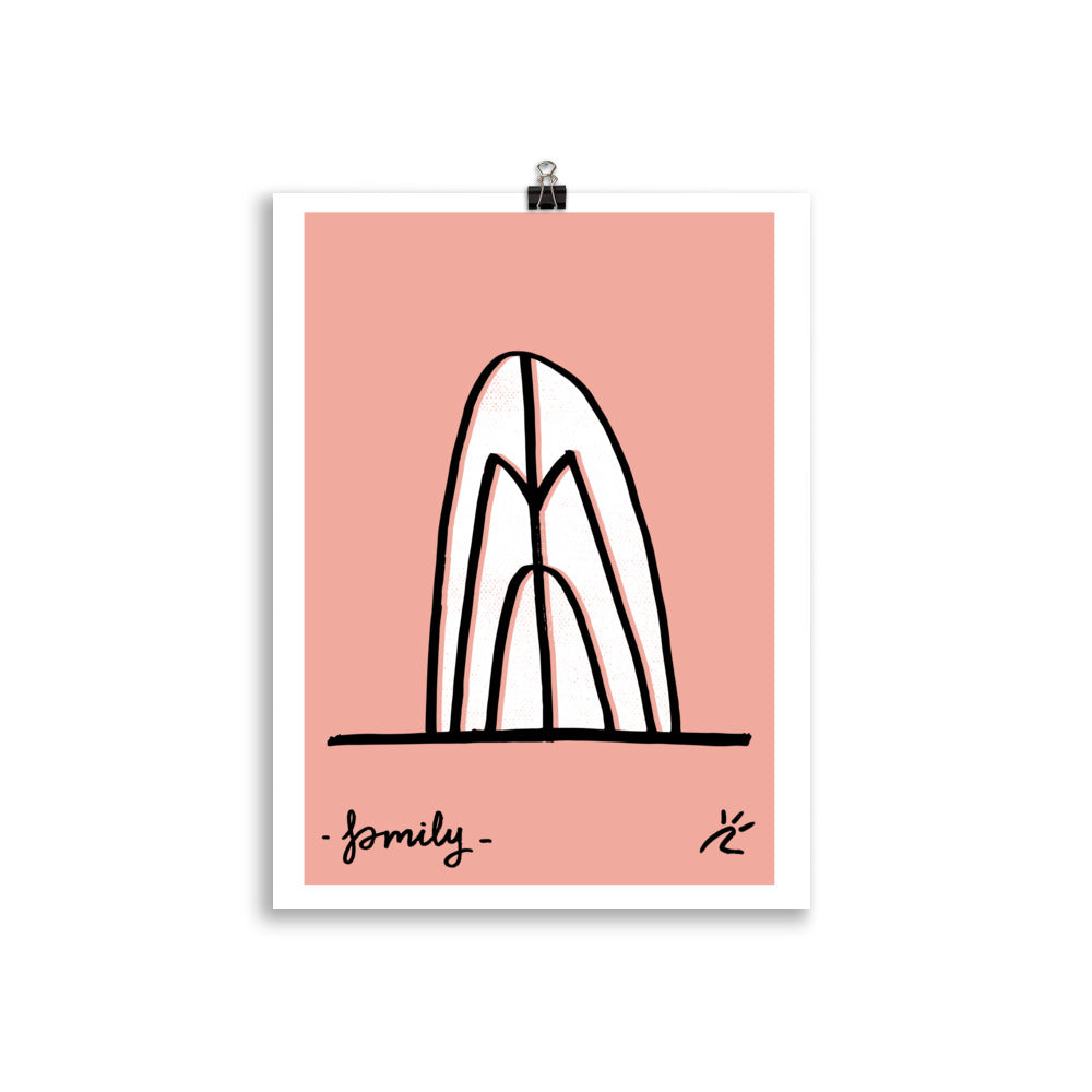 Impresión digital "Family"