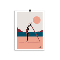 Impresión digital "SURYA NAMASKAR"