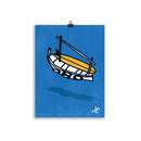 Impresión digital "Blue Search"