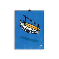 Impresión digital "Blue Search"