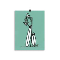 Impresión digital "Tres Amigos"