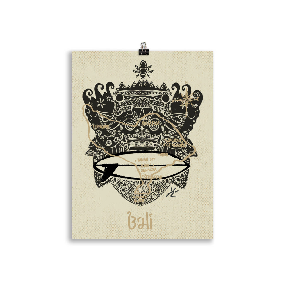 Impresión digital "Bali"