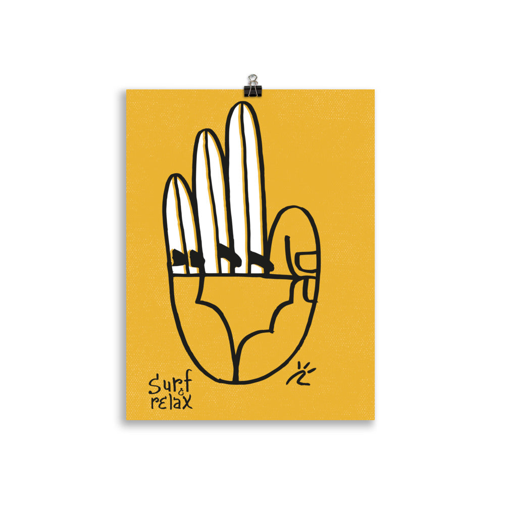 Impresión digital "Surf&Relax"