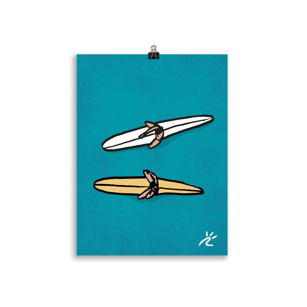 Impresión digital "Aloha"