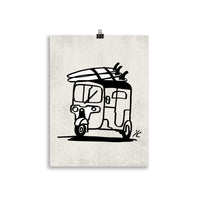 Impresión digital "Sri Tuk Tuk"