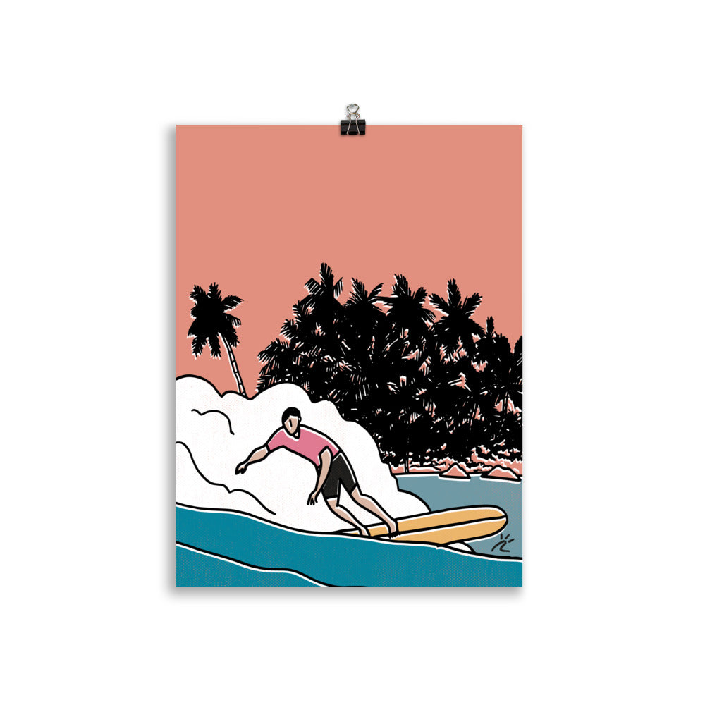 Impresión digital "Long Island"