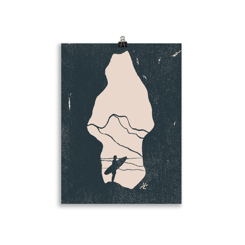 Impresión digital "CAVE"